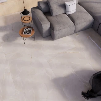 Marmor Gulvflis <strong>Epoque</strong>  Beige Matt 120x120 cm